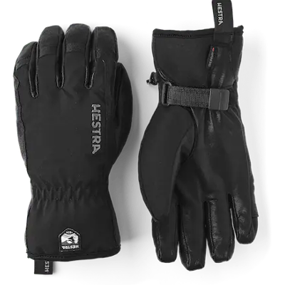 Hestra Army Leather Soft Shell Kurz Handschuhe (Schwarz) Hestra Army Leather Soft Shell Kurz Handschuhe (Schwarz)