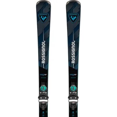 Rossignol Forza 50 CAM K + NX12 Bindung Carving Ski (Schwarz) Rossignol Forza 50 CAM K + NX12 Bindung Carving Ski (Schwarz)