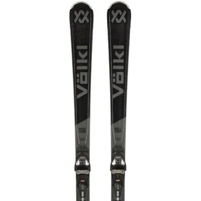 Völkl Racetiger MC + Vmotion 11 Carving Ski (Black) Völkl Racetiger MC + Vmotion 11 Carving Ski (Black)