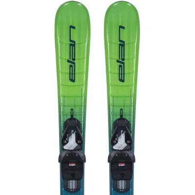 Junior Ski Elan Jett + Shift EL 7.5 GW (130cm - Grün) Junior Ski Elan Jett + Shift EL 7.5 GW (130cm - Grün)