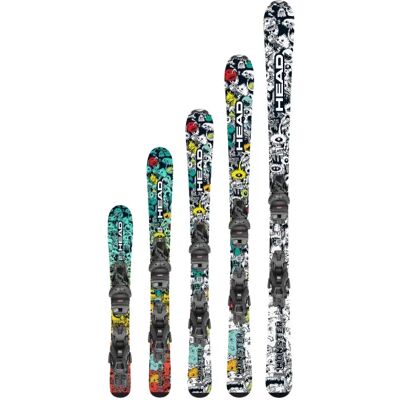 Junior Ski Head Monster Easy + JRS 7.5 GW (127cm - Schwarz) Junior Ski Head Monster Easy + JRS 7.5 GW (127cm - Schwarz)