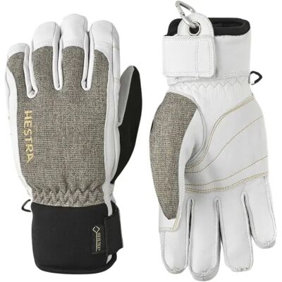 Skihandschuhe Hestra Army Leather Gore-Tex Kurz (7 - Light Grey/Offwhite) Skihandschuhe Hestra Army Leather Gore-Tex Kurz (7 - Light Grey/Offwhite)