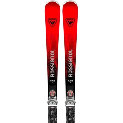 Carving Ski Rossignol Hero Carve TI K + NX 12 (152cm - Schwarz) Carving Ski Rossignol Hero Carve TI K + NX 12 (152cm - Schwarz)