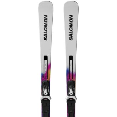 Carving Ski Salomon Addikt Pro 66 + M12 GW (177cm - Weiß) Carving Ski Salomon Addikt Pro 66 + M12 GW (177cm - Weiß)
