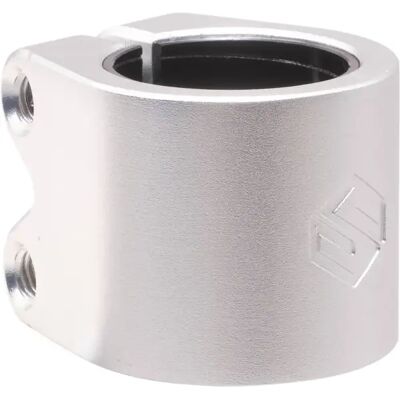 Stunt Scooter Clamp Striker Lux Double (Silber) Stunt Scooter Clamp Striker Lux Double (Silber)