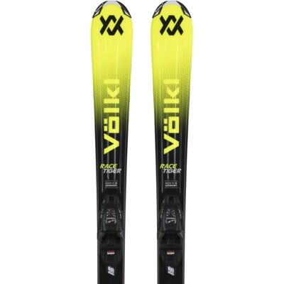 Junior Ski Völkl Racetinger Jr + 7.0 VMotion (130cm - Gelb) Junior Ski Völkl Racetinger Jr + 7.0 VMotion (130cm - Gelb)