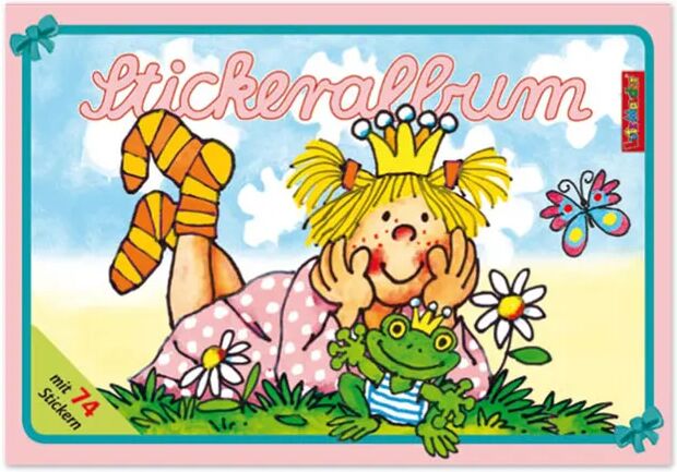 Lutz Mauder Verlag Stickeralbum PRINZESSIN MIABELLA in bunt