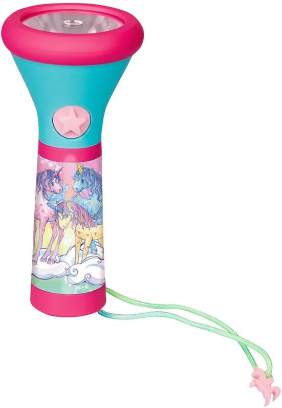 Die Spiegelburg Taschenlampe EINHORN-PARADIES in türkis/pink