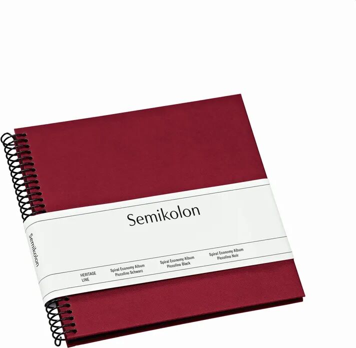 Semikolon Spiral Piccolino black burgundy