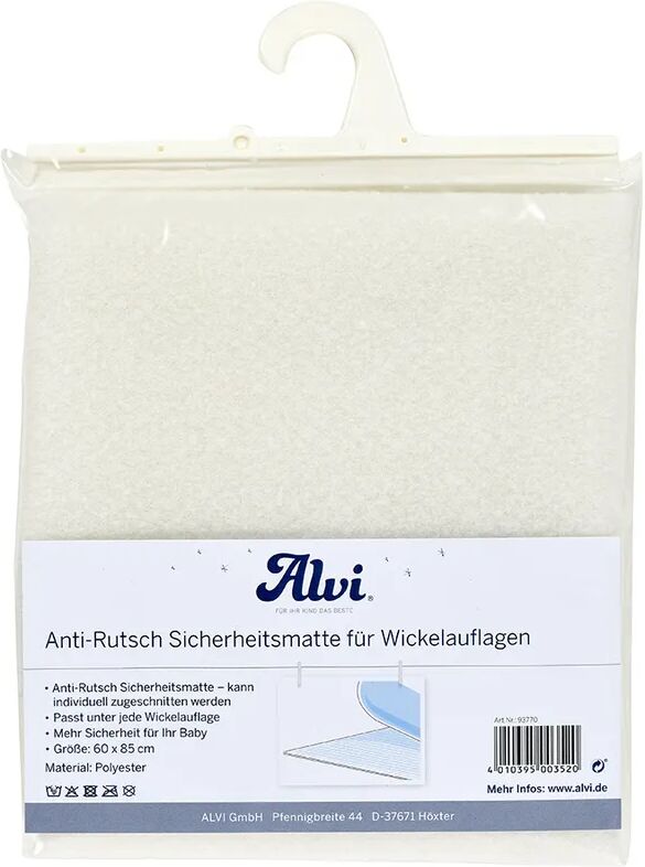 Alvi® Sicherheitsunterlage ANTI RUTSCH für Wickelauflage