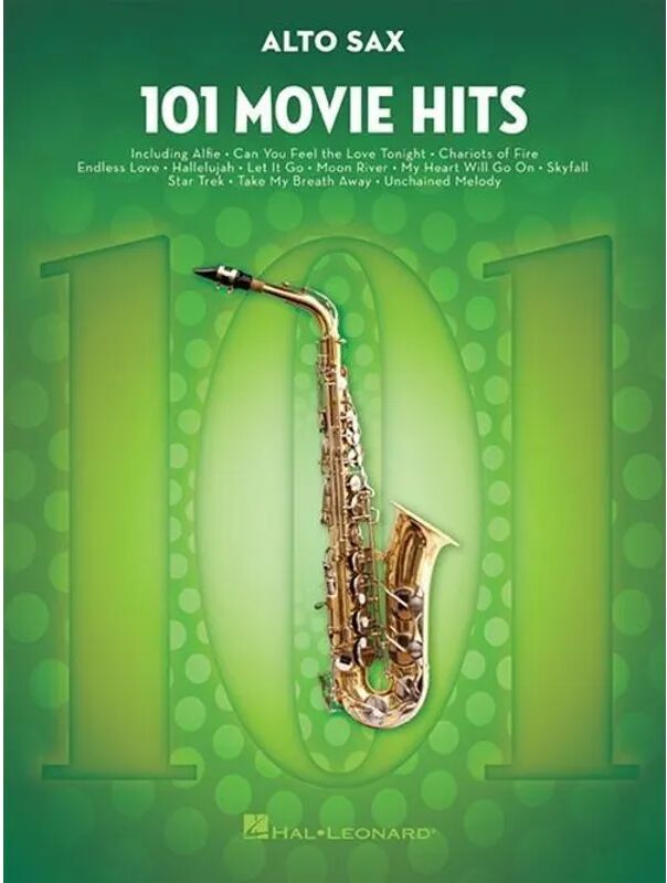 Bosworth Musikverlag 101 Movie Hits For Alto Saxophone