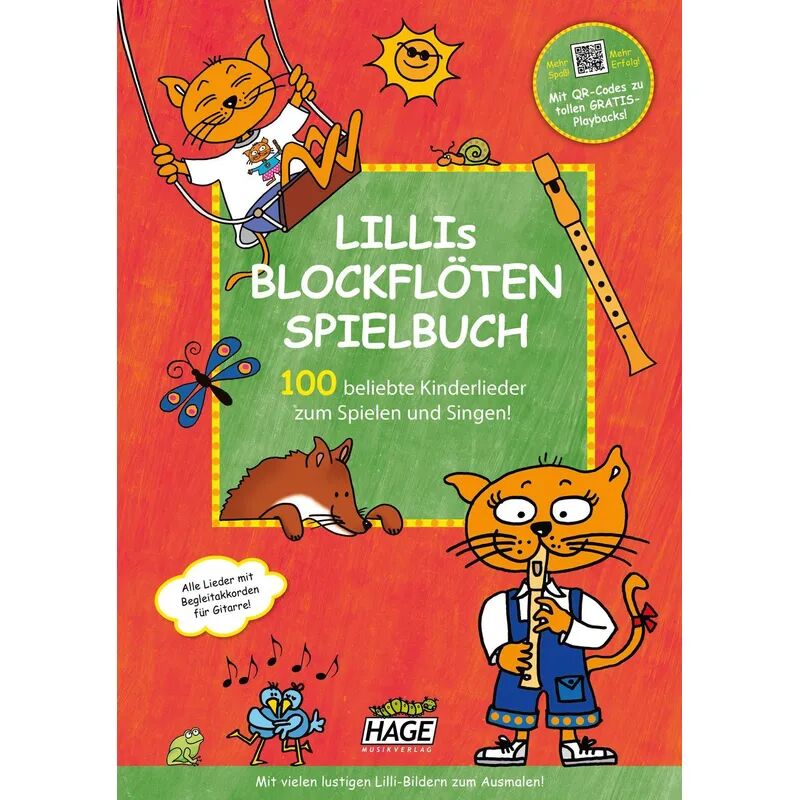 Hage Musikverlag Lillis Blockflöten Spielbuch