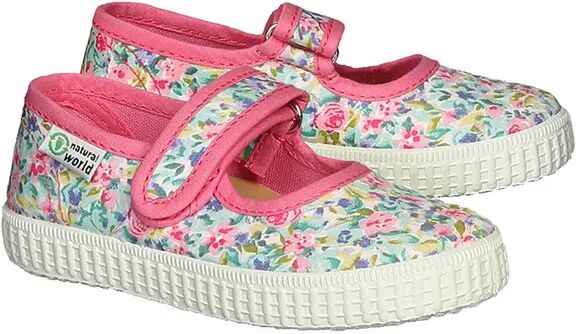 Natural World Spangen-Schuhe FLOR ACUAREL in rosa