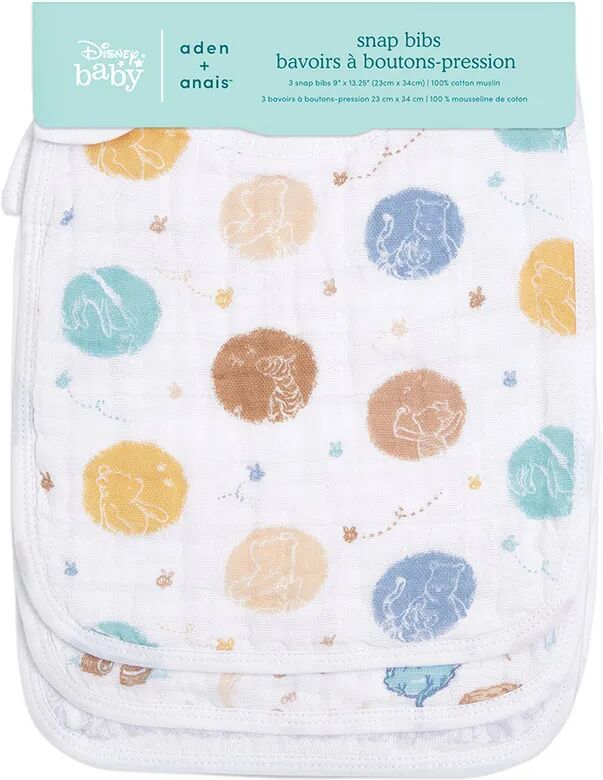 aden + anais Lätzchen DISNEY BABY – WINNIE IN THE WOODS 3er-Set in bunt