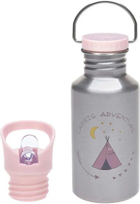 Lässig Trinkflasche ADVENTURE – TIPI 0,5l aus Edelstahl