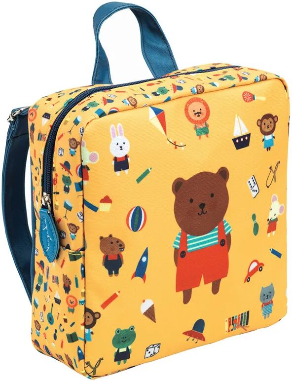 Djeco Kindergartenrucksack BÄR (23x23x7) in gelb