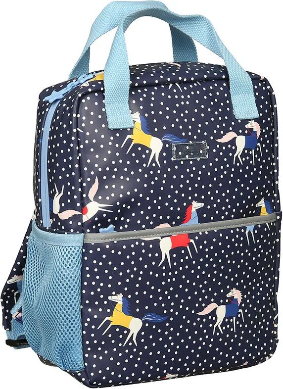 Tom Joule® Rucksack ADVENTURE – HORSE & SPOTS (22x28x10) in navy