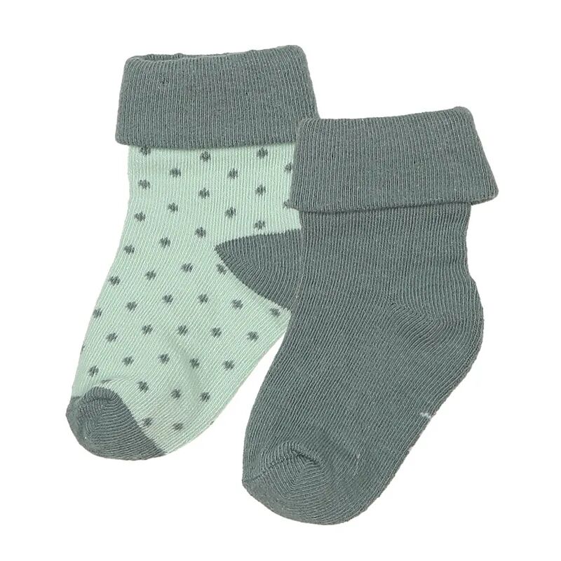 noppies Baby-Söckchen DOTS 2er-Set in mint