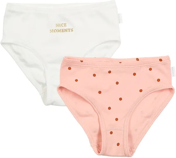 Schiesser Hüftslip NATURAL LOVE – DOTS 2er Pack in rosa/weiß