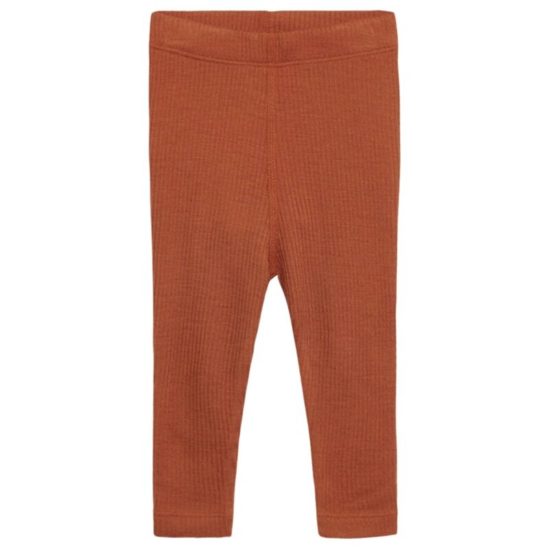 Hust & Claire Leggings LEE mit Wolle in terracotta