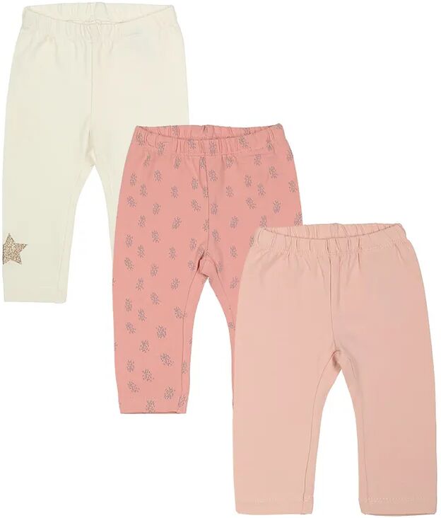 name it Leggings NBFKAJA 3er-Pack in rosa/weiß