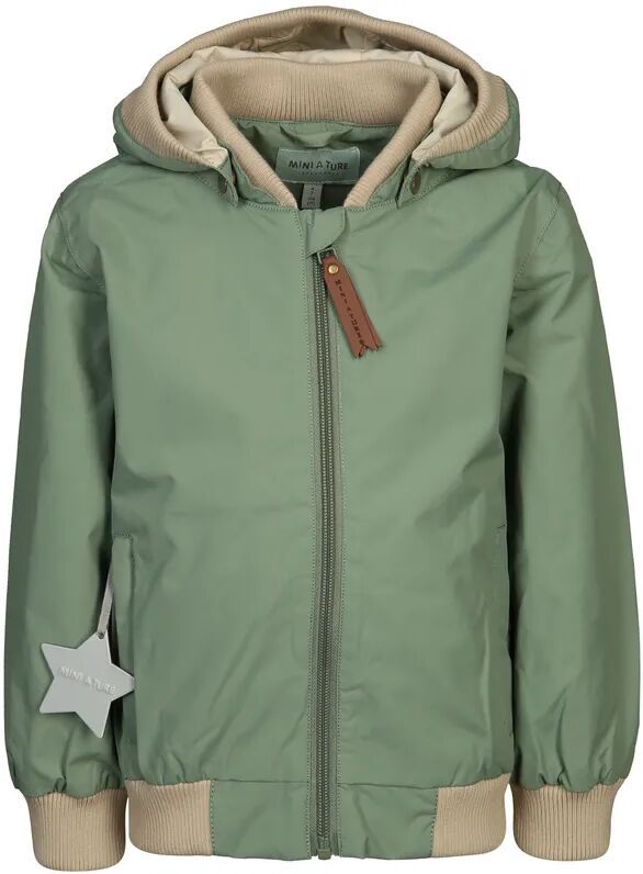 MINI A TURE Regenjacke VITUS in granite green