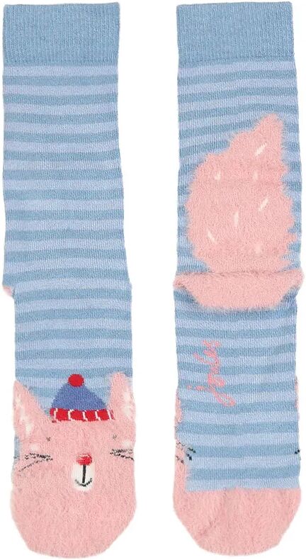 Tom Joule® Socken NEAT FEET – BLUE SQUIRREL geringelt in blau