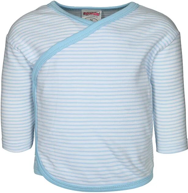 Playshoes Wickel-Langarmshirt RINGEL in hellblau/weiß