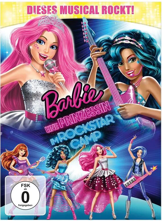 UNIVERSAL PICTURES Barbie - Eine Prinzessin im Rockstar Camp