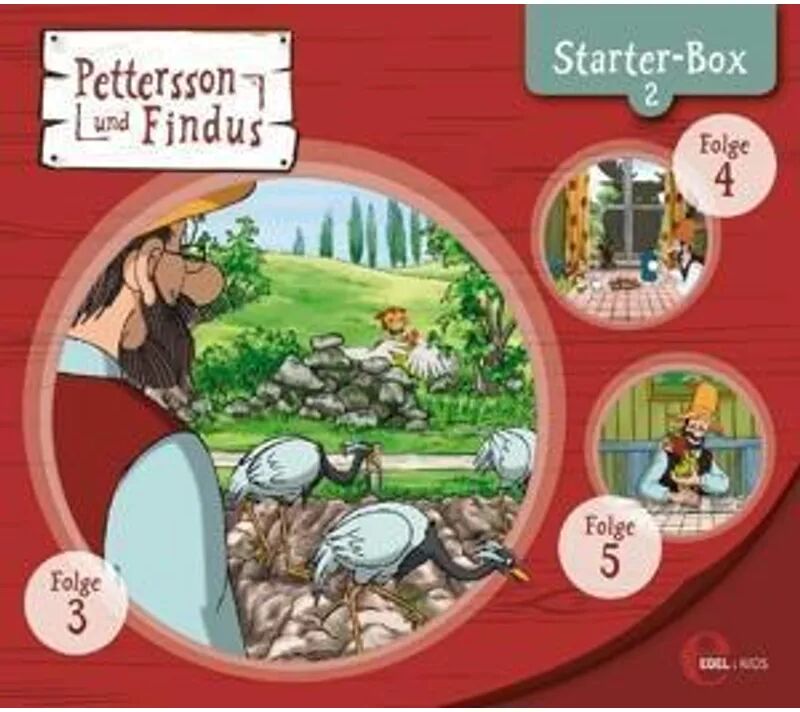 Edel Music & Entertainment CD / DVD Pettersson und Findus - Starter-Box 2 (3 CDs)