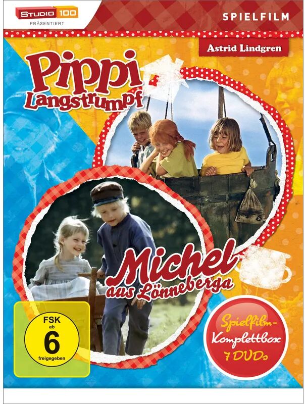 Universum Film Pippi Langstrumpf / Michel aus Lönneberga - Spielfilm-Box