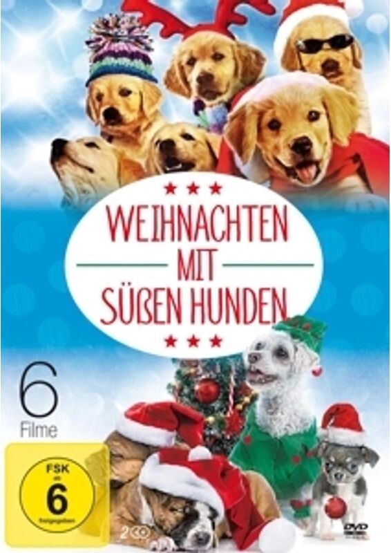 375 Media Weihnachten mit süßen Hunden