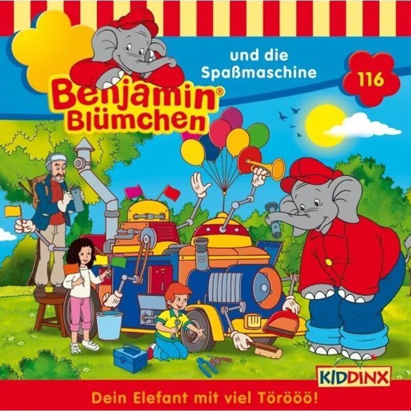 Kiddinx Media Benjamin Blümchen - 116 - Die Spaßmaschine
