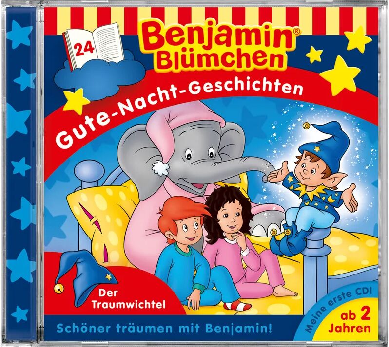 Kiddinx Media Benjamin Blümchen, Gute-Nacht-Geschichten, Der Traumwichtel, Audio-CD