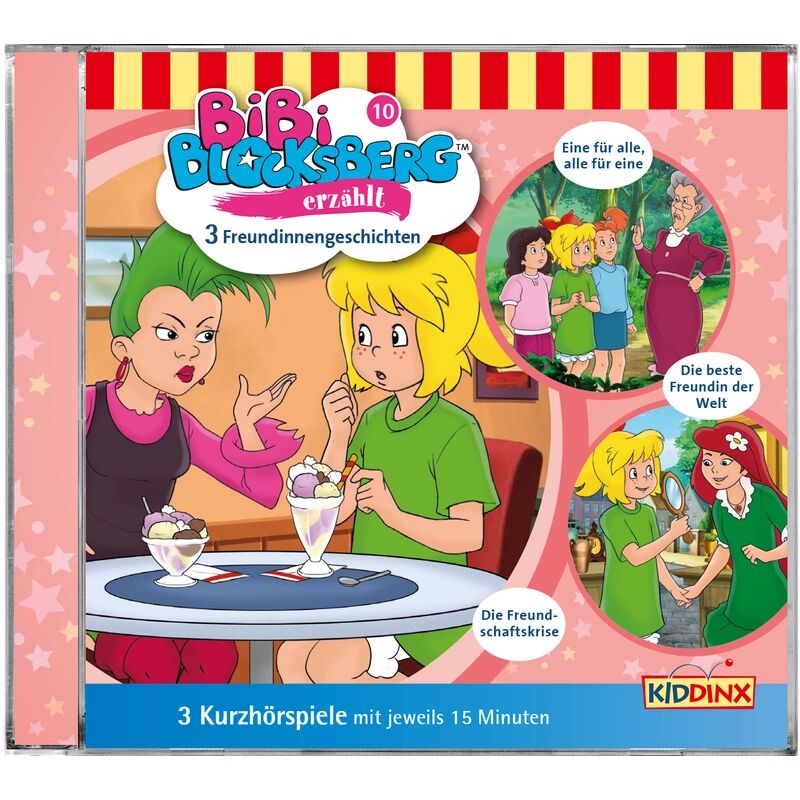 Kiddinx Media Bibi Blocksberg erzählt - Freundinnengeschichten, 1 Audio-CD