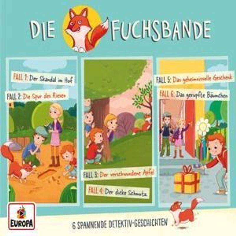 Miller Sonstiges Wortprogramm Die Fuchsbande 3er Detektiv-Box, 3 Audio-CD