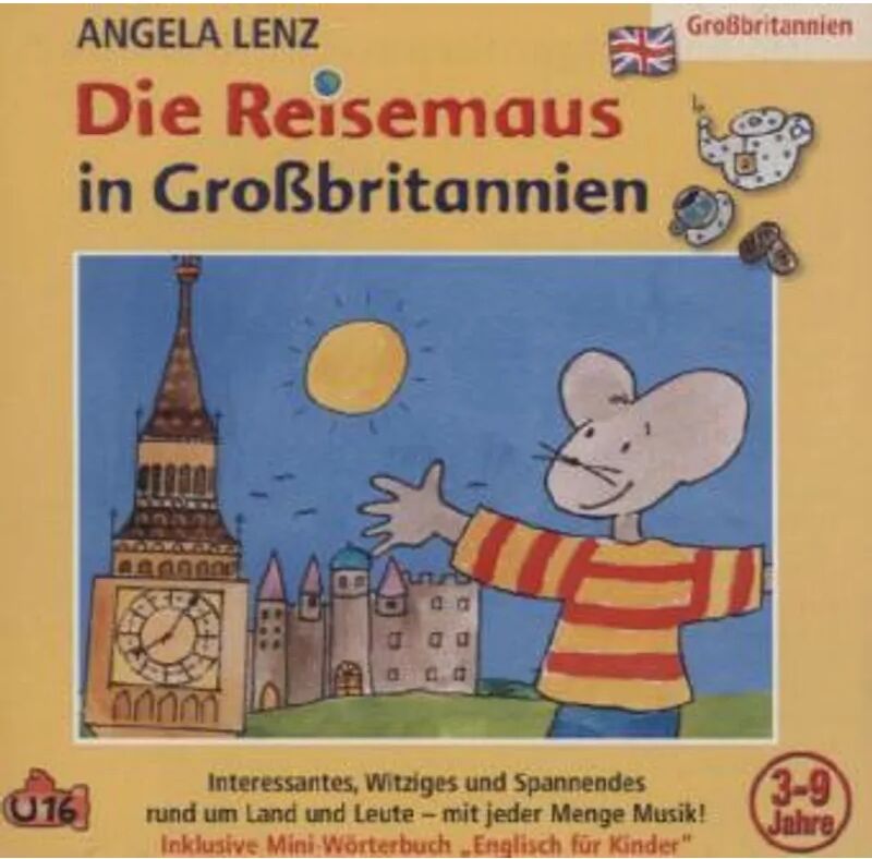 U16 Die Reisemaus In Großbritannien, 1 Audio-CD