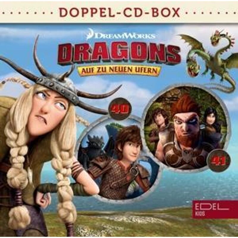 Edel Music & Entertainment CD / DVD Dragons - Auf zu neuen Ufern - Dragons-Doppel-Box-Folgen 40+41, 2 Audio-CD