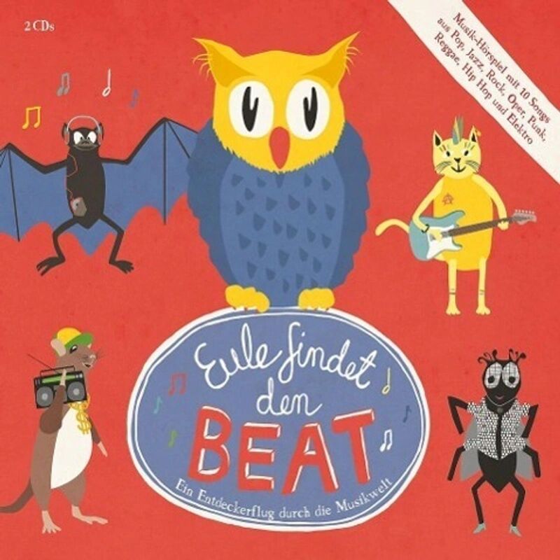 UNIVERSAL MUSIC Eule findet den Beat, 2 Audio-CDs