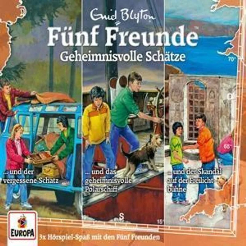 Miller Sonstiges Wortprogramm Fünf Freunde - Die 31. Box - Geheimnisvolle Schätze