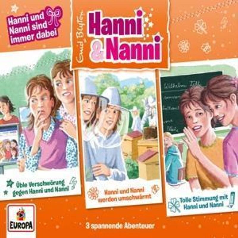 Miller Sonstiges Wortprogramm Hanni und Nanni - 3er Box-Hanni und Nanni sind immer dabei, 3 Audio-CD