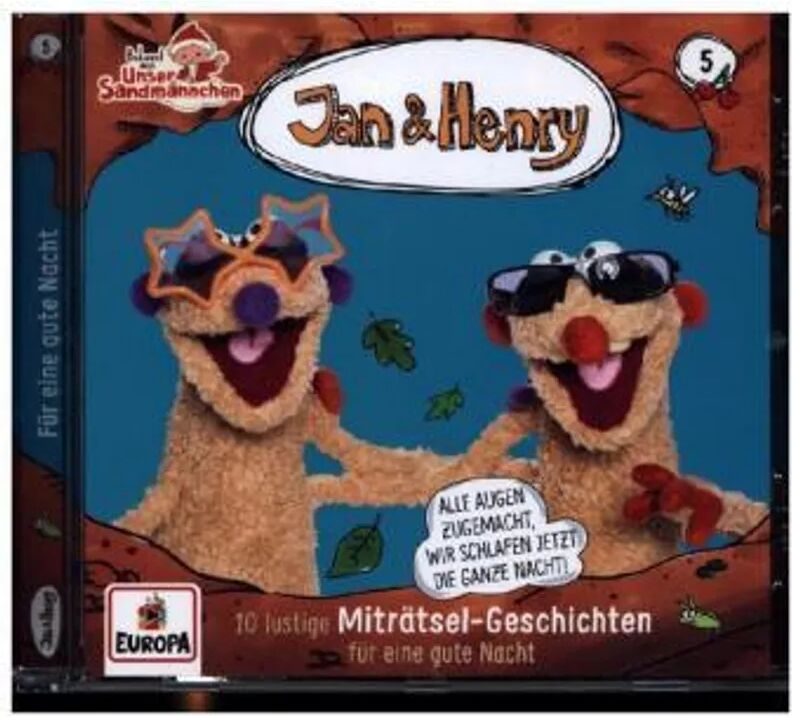 Miller Sonstiges Wortprogramm Jan & Henry - 10 lustige Miträtsel-Geschichten, 1 Audio-CD