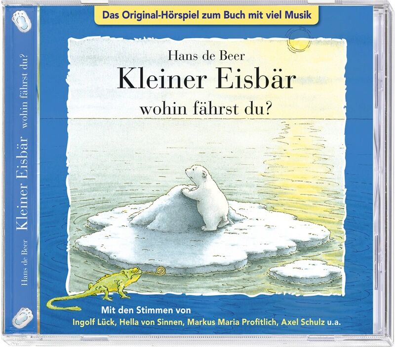 Kiddinx Media Kleiner Eisbär wohin fährst du?, 1 Audio-CD