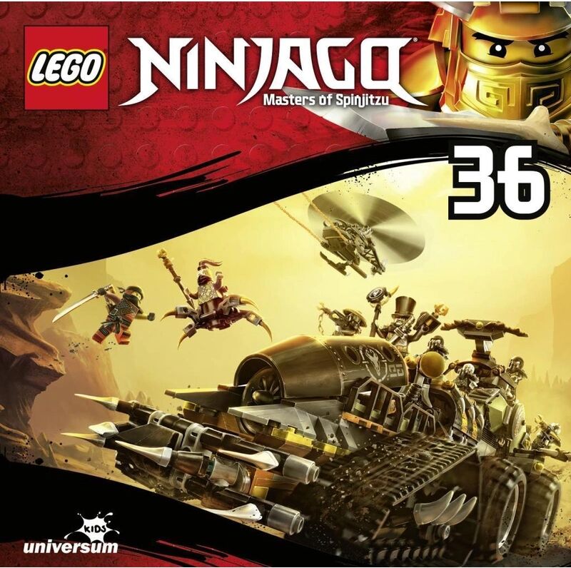 LEONINE Distribution LEGO Ninjago, 1 Audio-CD