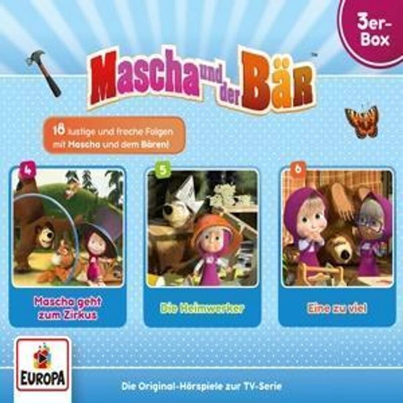 Sony Mascha und der Bär - 3er Box, 3 Audio-CD