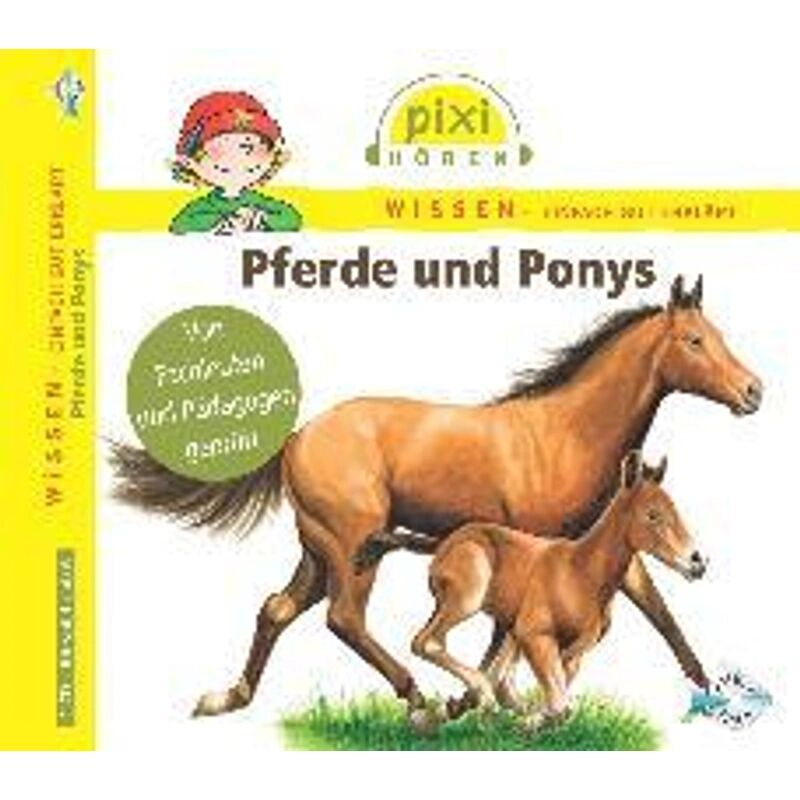 Silberfisch Pixi Wissen: Pferde und Ponys, 1 Audio-CD