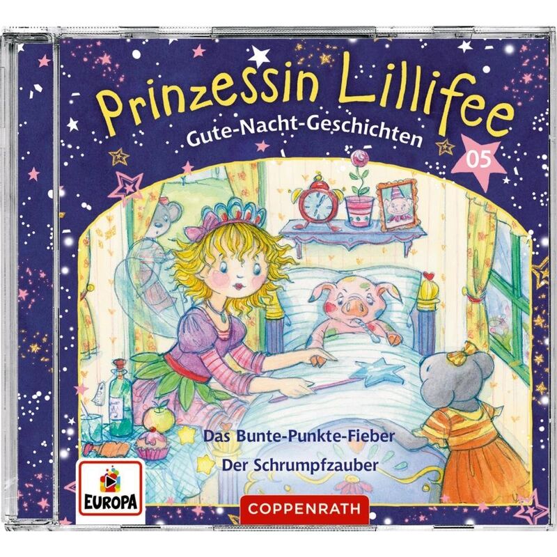 Coppenrath, Münster Prinzessin Lillifee - Gute-Nacht-Geschichten, Audio-CD