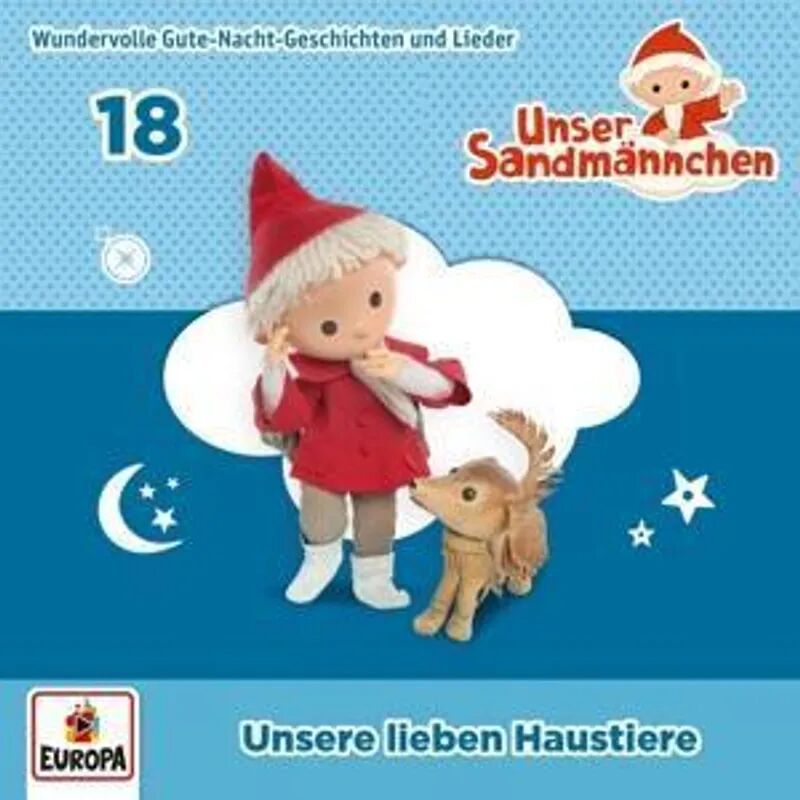 Sony Unser Sandmännchen - Unsere lieben Haustiere, 1 Audio-CD