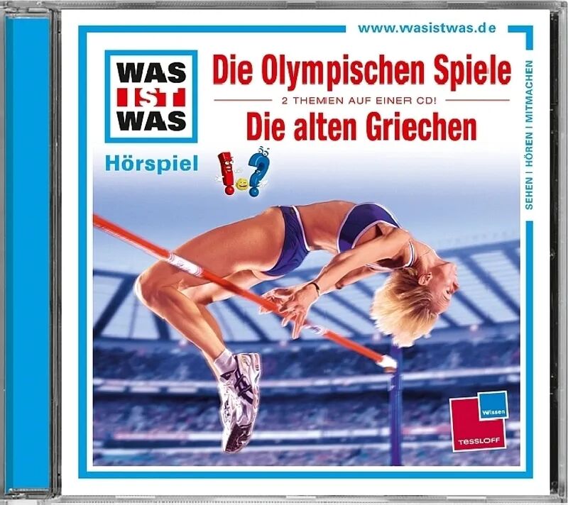 Tessloff Verlag Ragnar Tessloff GmbH & Co. KG WAS IST WAS Hörspiel: Die Olympischen Spiele / Die alten Griechen, 1 Audio-CD