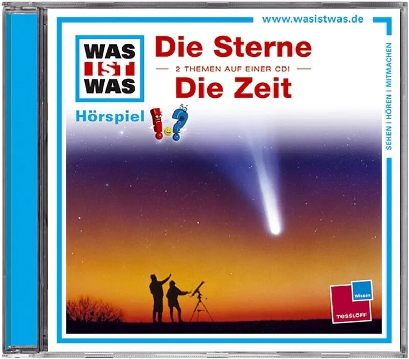 Tessloff WAS IST WAS Hörspiel: Die Zeit / Die Sterne, Audio-CD